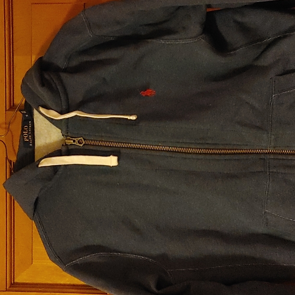 Polo fleece-lined hooodie